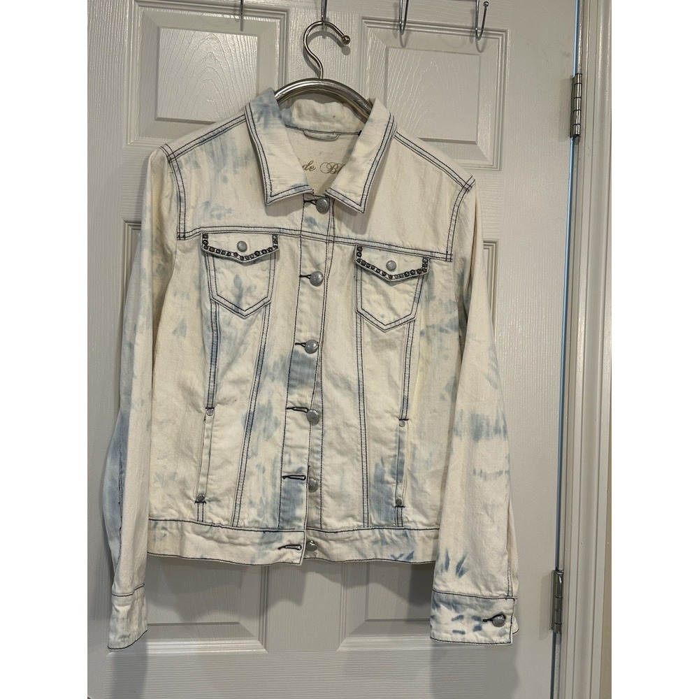 Code Bleu Denim Jacket Custom‎ Ku Jayhawks Size L